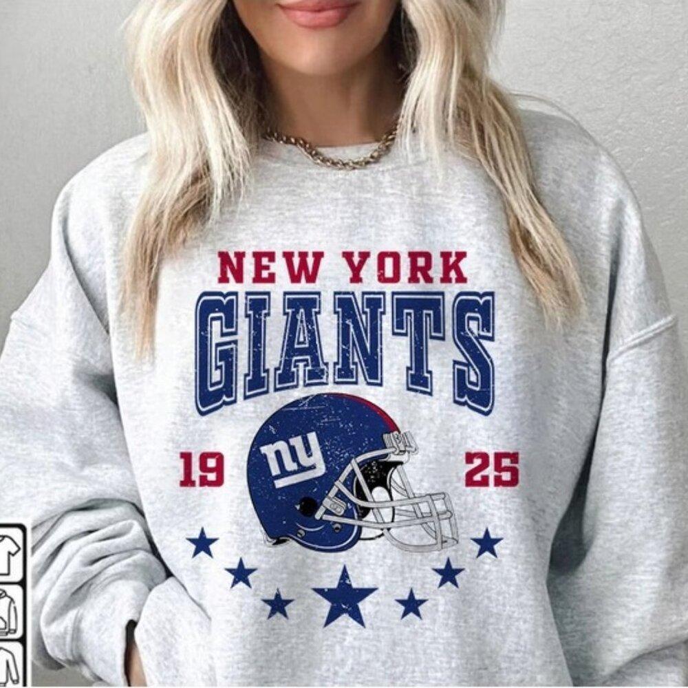 New York Giants Nfl Football Team Logo Sweatshirt Unisex Winter Apparel 91